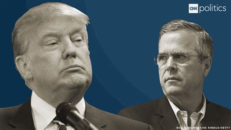 Donald Trump And Jeb Bush Arent On The Same Planet Cnnpolitics