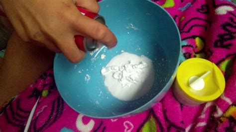 How To Make Foamy Slime With Just Detergent Glue And Shaving Cream