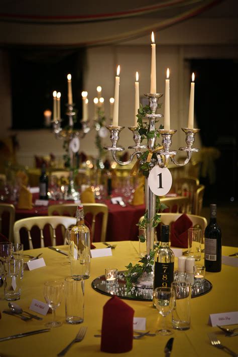 theatrical table centres