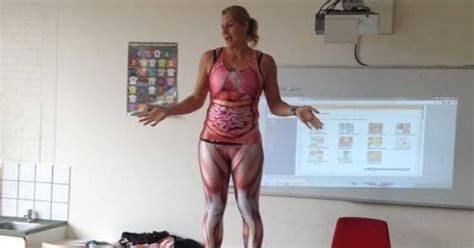 teacher gets biology class attention by stripping huffpost canada