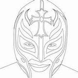 Misterio Wrestler Mysterio Luchador Kalisto Hellokids Sheamus Lucha Mascara Orton Superstars Pict sketch template