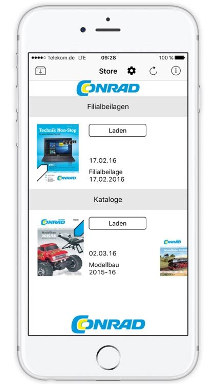 conradch katalog app  conrad electronic ag
