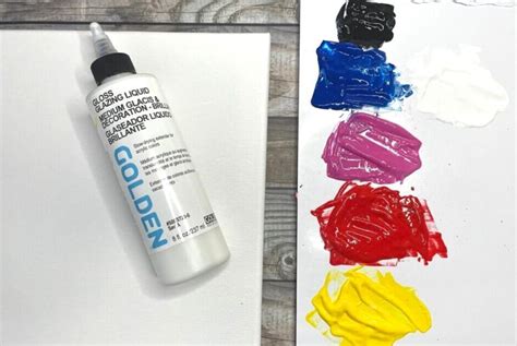 acrylic mediums  complete guide   results   art process
