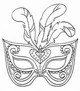 Carnaval Para Moldes Ausmalbilder Maske Br Coloring Masks sketch template