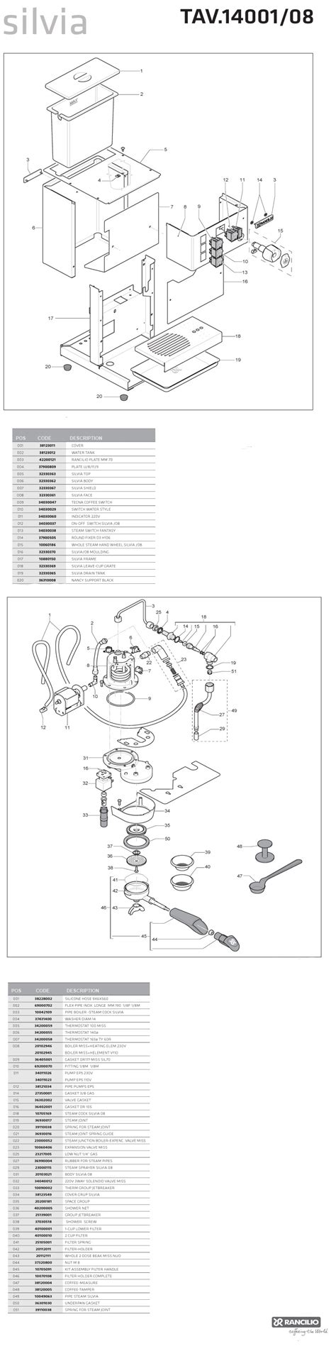 rancilio silvia parts diagram general wiring diagram