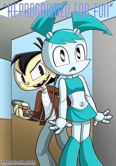Jenny And Sheldon Teenage Robot Robot Girl Furry Couple