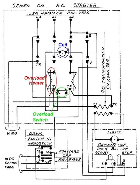 fresh hand  auto motor starter wiring diagram    life hacks diagram