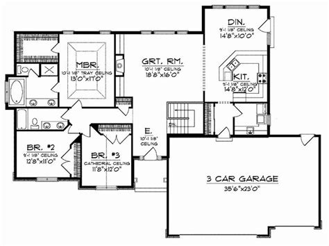 image result  ranch  basement homeplan floor plans ranch basement house plans open