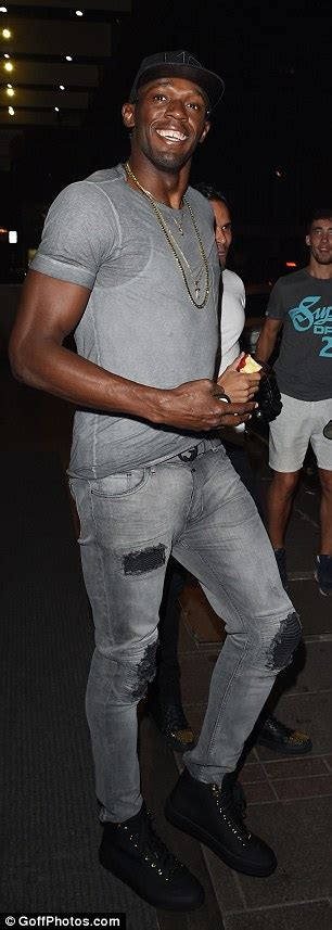 Usain Bolt Snapped Out Yet Again On Second Night In London