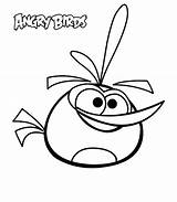 Angry Coloring Birds Pages Bird Red Getdrawings Getcolorings sketch template