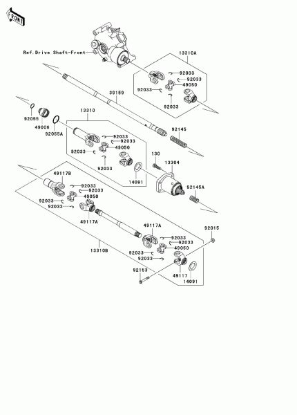kawasaki mule  wiring diagram