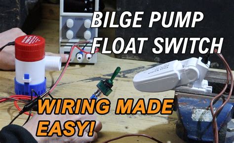 wire  manual bilge pump   float switch boat fittings