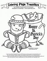 Coloring St Patrick Pages Dulemba Activities Mahomes Patty Tuesdays Happy Dirty Harry Dog Patricks Print Popular Template Coloringhome sketch template