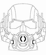 Ant Man Mask Coloring Pages Printable Categories sketch template