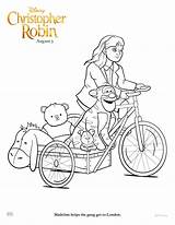 Robin Christopher Coloring Madeline Pages Pooh Printable Sheets Disney Activity Movie Winnie Sheet Printables Piglet Simply Tigger Click Print Animation sketch template