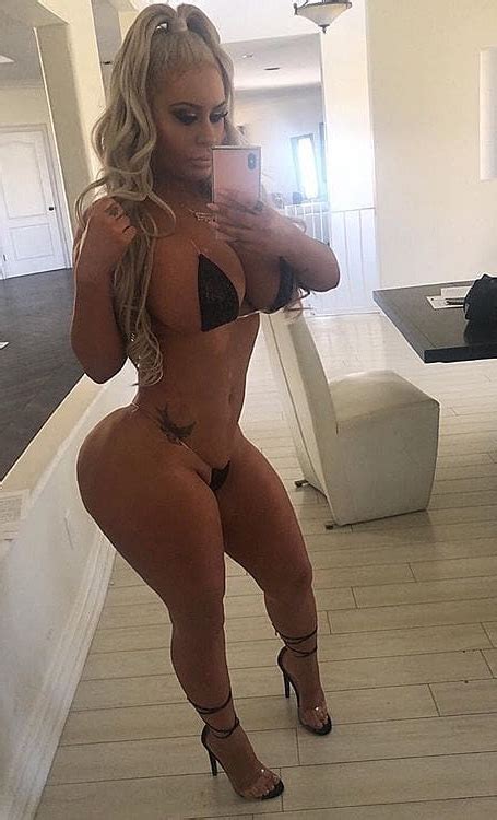 Busty Blonde Selfie With Big Ass And Huge Tits