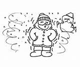Cold Coloring Pages Man Winter Drawing Shivering Extreme Weather Season Getdrawings Color Drawings Getcolorings Designlooter sketch template