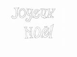 Noel Joyeux Christmas sketch template