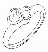 Rings Drawing Anillos Colouring Coloringpagesfortoddlers Anillo sketch template