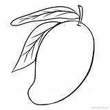 Mango Clipart Colouring Drawing Coloring Pages Printable Sheet Sheets Fruit Mangoes Cartoon Easy Transparent Clipartmag Pdf Kid Choose Board Anahaw sketch template