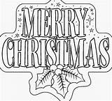 Christmas Coloring Pages Holiday Merry Good Filminspector Luck Shopping sketch template