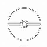 Pokeball Pokemon Stampare Getdrawings sketch template