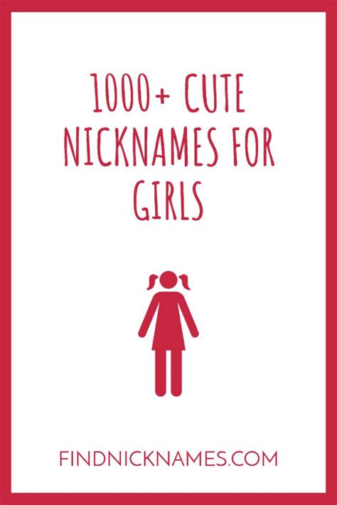 1000 cute nicknames for girls with meanings cute nicknames for