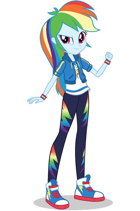 equestria girls digital series rainbow dash official artwork
