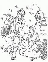 Krishna Janmashtami Coloring Pages Shri Kids Printable Colouring Drawing Outline Activities Sketches Holi Drawings Draw Kid Simple Poster Adults Lord sketch template