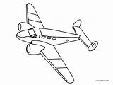 Airplane Coloring Pages Printable Kids sketch template
