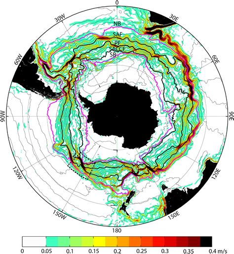 observations   antarctic circumpolar current   udintsev fracture zone  narrowest