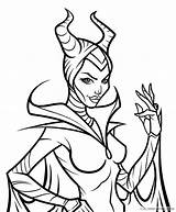 Maleficent Coloring4free Angelina Jolie Betrayal Suffer Crow Descendants sketch template