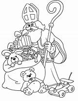 Sinterklaas Kleurplaten Kleurplaat Animaatjes Dagen sketch template