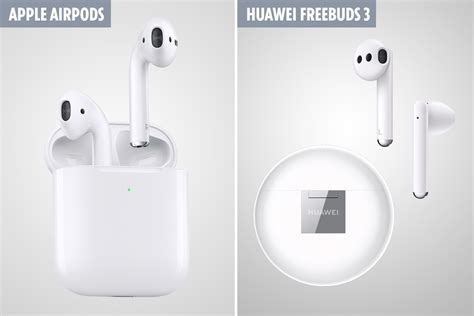 huawei unveils knockoff airpods   identical wireless earbuds  denies copying