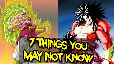 7 Things You Didn T Know About Broly Probably Dragon