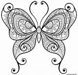 Coloriage Papillon Mandala Jolis Dessin Imprimer Clipartmag sketch template
