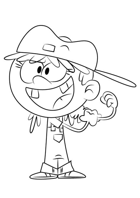 loud house coloring pages coloring home