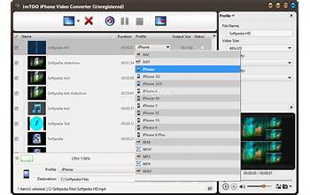 ImTOO MP4 Video Converter screenshot #2