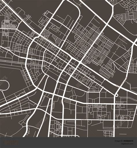 urban city map vector photo  trial bigstock