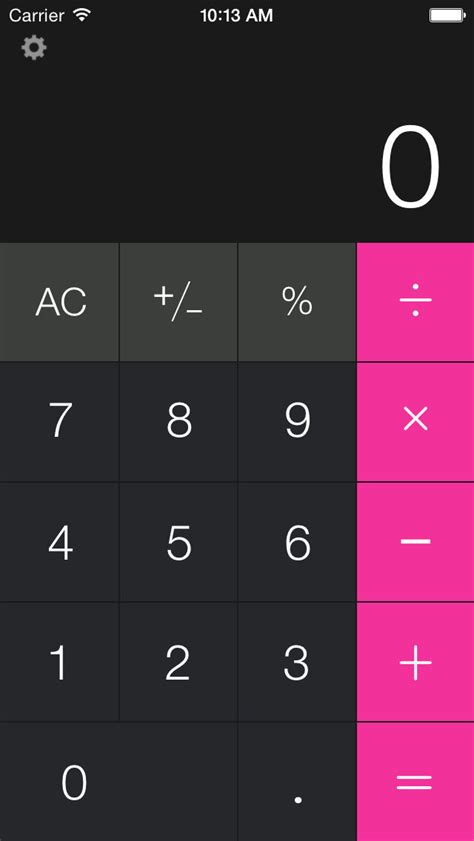 calculator   ipad enfew