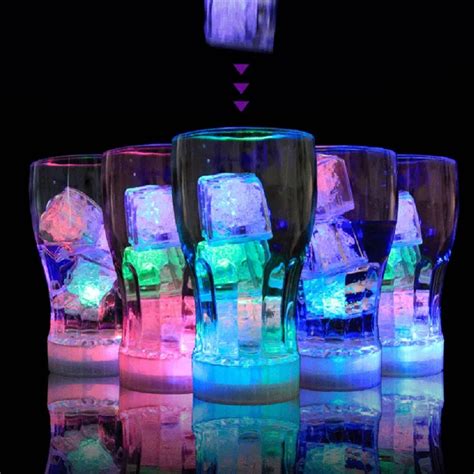 creative small ice cube toy  water led toys  party  festival