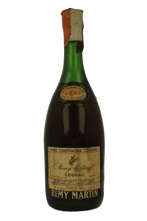 cognac remy martin bottled      cl  vsop  white