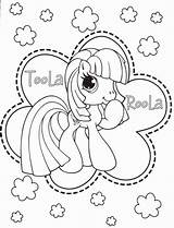 Pony Coloring Little Pages Belle Sweetie Cute Color Getcolorings Toola Roola Printable Choose Board sketch template