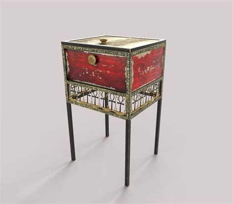 3d Model Ancient Egyptian Furniture Cgtrader
