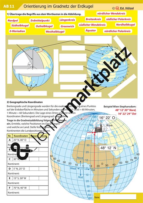 planet erde unterrichtsmaterial im fach erdkunde