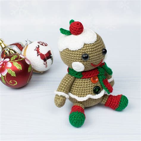 christmas gingerbread man crochet pattern amigurumi today