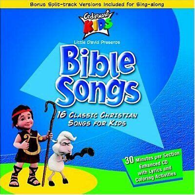 cedarmont kids classics bible songs cd  picclick