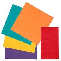 colored napkins colored paper napkins