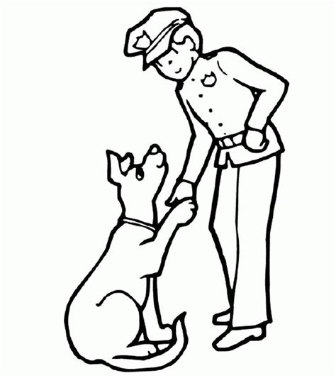 printable police coloring pages coloring home