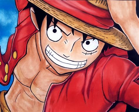 One Piece Luffy Drawing International